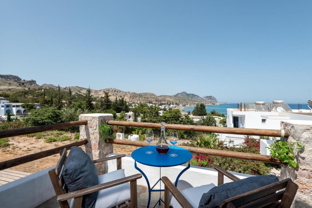 Agnanti Beach Apartments Archangelos  Exteriör bild