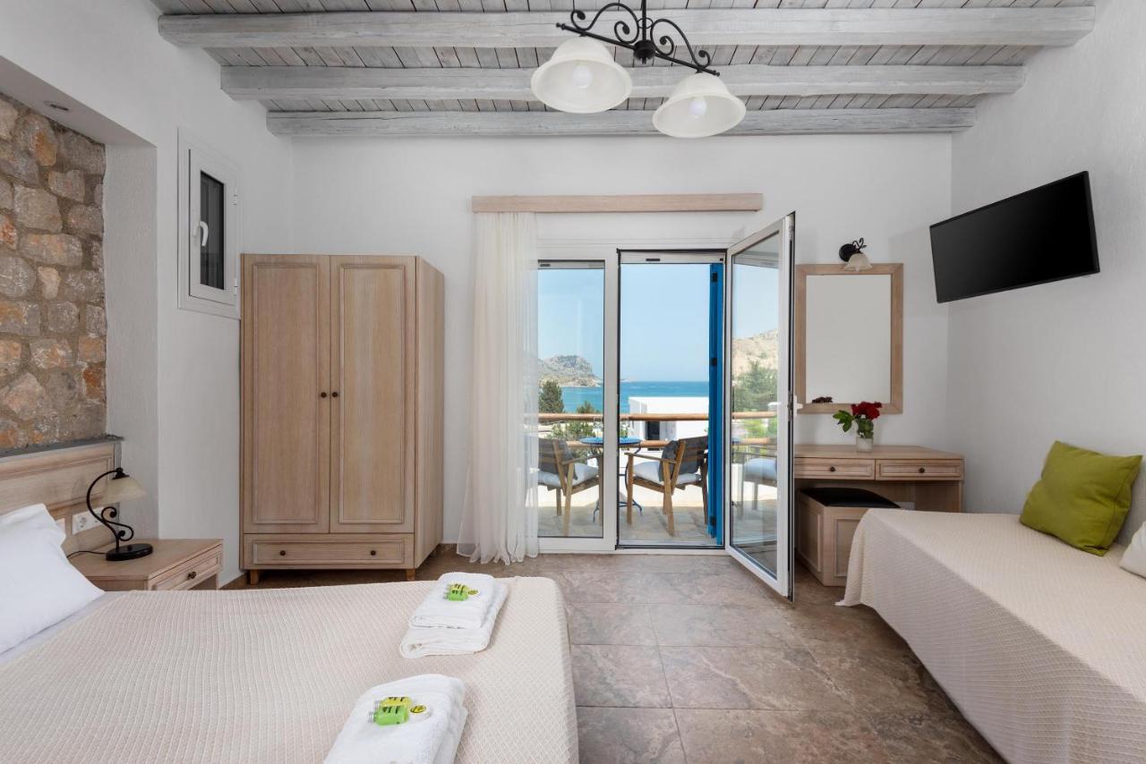 Agnanti Beach Apartments Archangelos  Exteriör bild